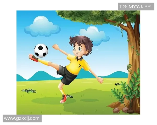 足球明星的可爱插画素材分享让你感受运动与艺术的完美结合